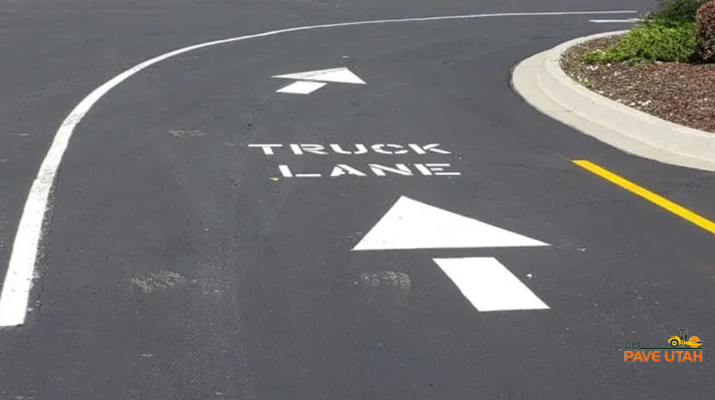 Parking Lot Asphalt Striping & Marking in Murray, Utah