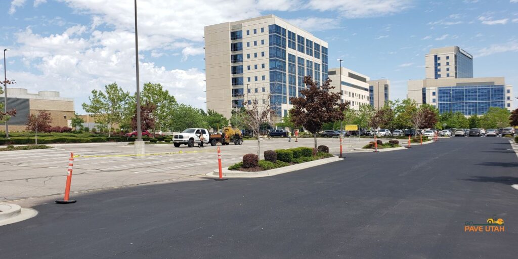 Asphalt Sealing & Parking Lot Maintenance Services by Go Pave Utah