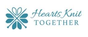 Hearts Knit Together Logo Sponsored by Go Pave Utah