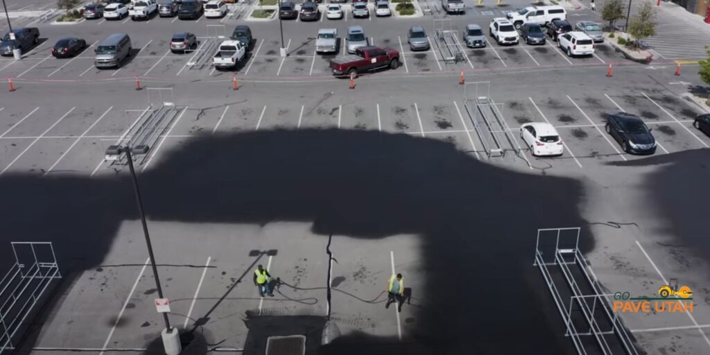 How Seal Coating Your Asphalt Parking Lot Can Help with Winter Maintenance