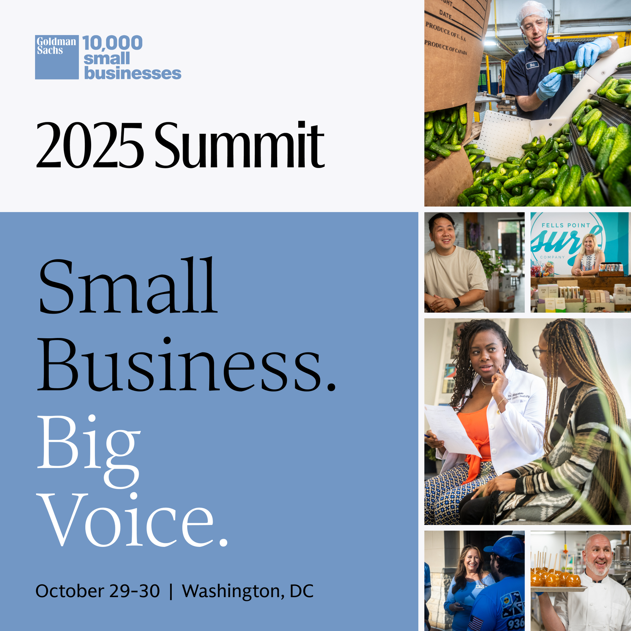 Goldman Sachs 10,000 Small Business Big Voice Washington, DC
